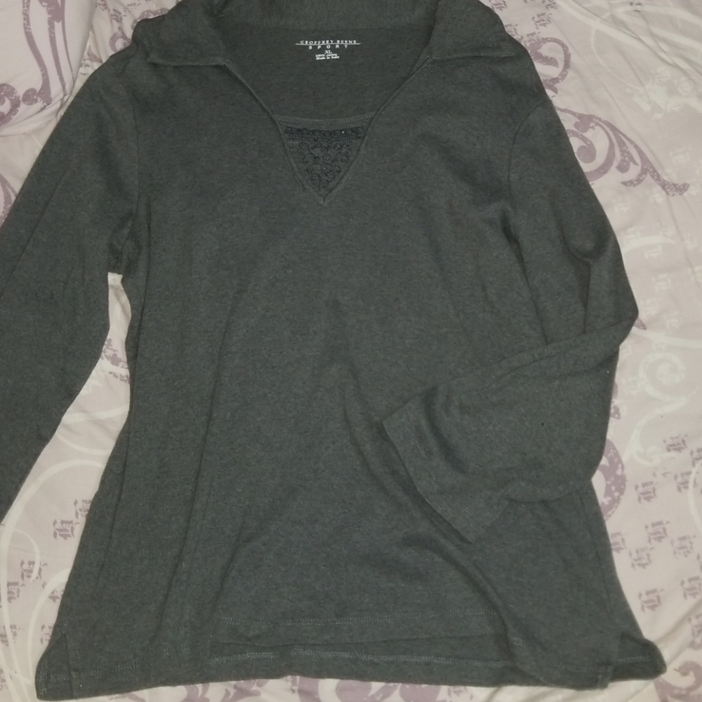 Cute gray sport shirt